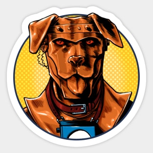 Robot Mutt Sticker